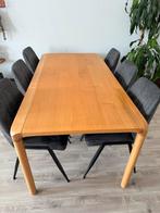 Zuiver Eettafel - Massief Hout - 180x90 cm, Eikenhout, Zo goed als nieuw, Vijf personen of meer, 150 tot 200 cm