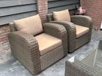 Bellagio loungeset, Tuin en Terras, Tuinsets en Loungesets, Ophalen, Zo goed als nieuw, Wicker, Stoel