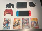 Nintendo switch + extra’s, Spelcomputers en Games, Spelcomputers | Nintendo Switch, Met games, Ophalen of Verzenden, Zo goed als nieuw