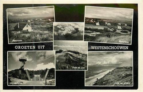 (381-089-015) Westenschouwen Groeten uit, Verzamelen, Ansichtkaarten | Nederland, Zeeland, Verzenden