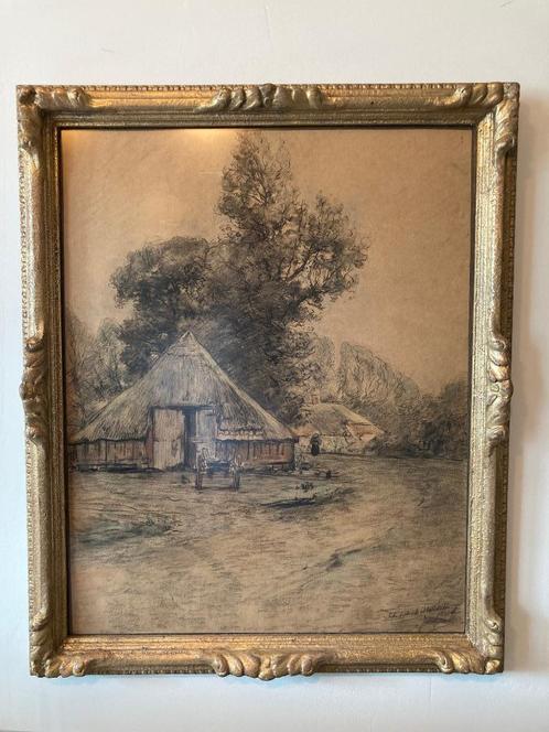 Authentiek werk van Jan Hillebrand Wijsmuller, Antiek en Kunst, Kunst | Schilderijen | Klassiek, Ophalen