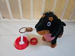Lopende, blaffende, speelgoed hond met Accessoires en muziek, Ophalen of Verzenden, Zo goed als nieuw, Hond