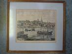 ets Haven Flensburg 1925 Richard Adler lijst 46 x 41 cm, Verzenden