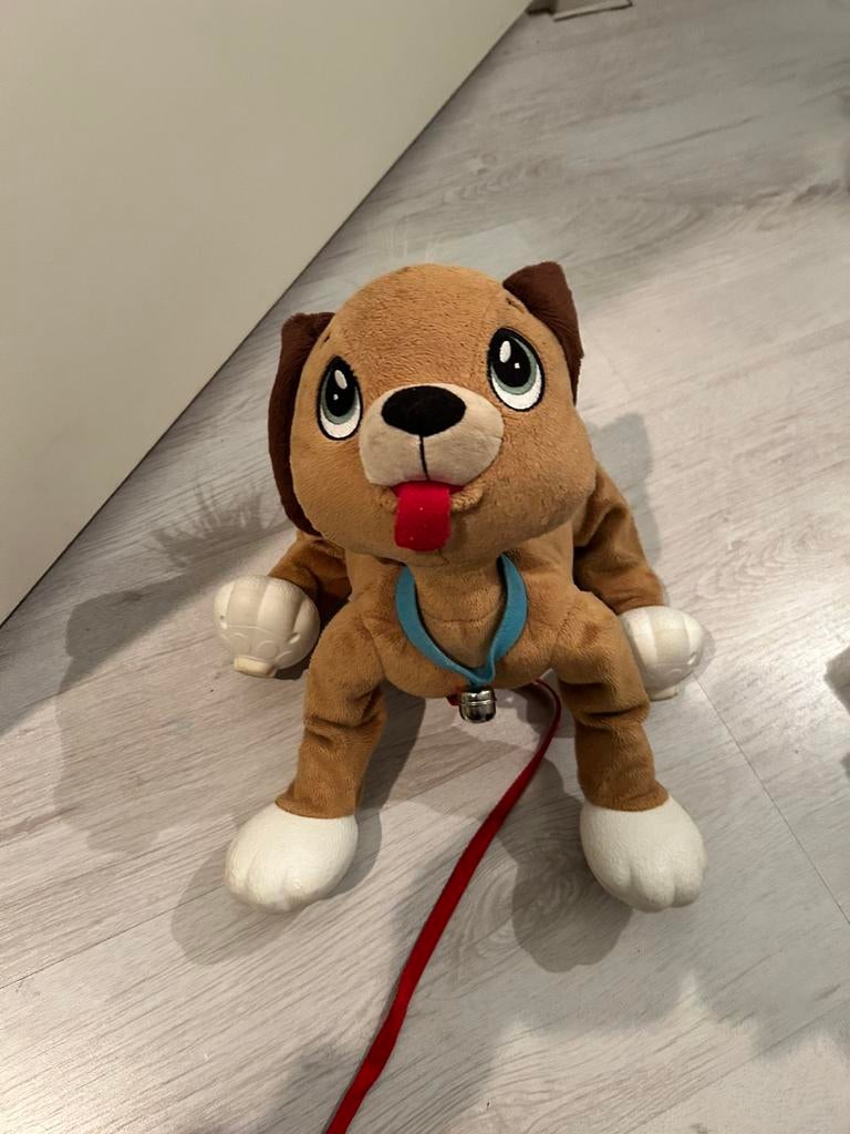 Loop hondje, Kinderen en Baby's, Speelgoed | Knuffels en Pluche, Ophalen, Zo goed als nieuw, Hond