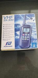 Handheld marifoon  VHF sx-300 plastimo staat vol met kanalen, Ophalen of Verzenden, Gebruikt, Communicatie