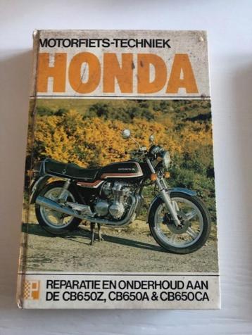 werkplaatshandboek HONDA CB650; 15,50 euro  beschikbaar voor biedingen
