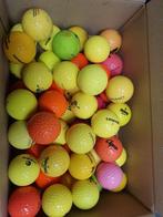 100 gekleurde golfballen mix 40.00 euro, Overige merken, Bal(len), Ophalen of Verzenden, Zo goed als nieuw