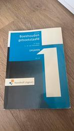 Boekhouden geboekstaafd 1 Opgaven, Ophalen of Verzenden, Beta, Zo goed als nieuw, HBO