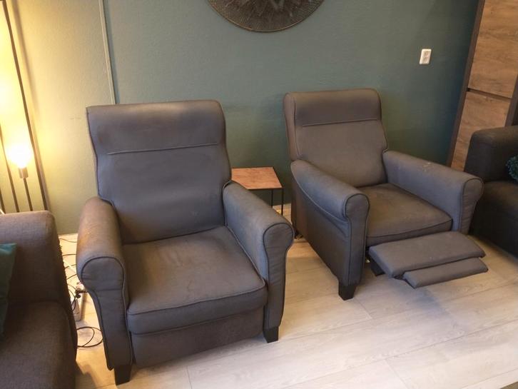 Luxe Relaxstoelen - Set van 2, Huis en Inrichting, Fauteuils, Ophalen