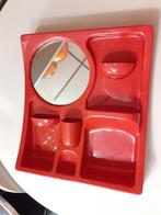 spiegel utensilo kunststof space age design jaren 70 retro, Huis en Inrichting, Gebruikt, ?, Minder dan 100 cm, Rechthoekig