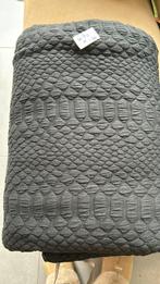 Zwarte stof met reliëf 4.50 x 1.60, Verzenden, 120 cm of meer, Zwart, Nieuw