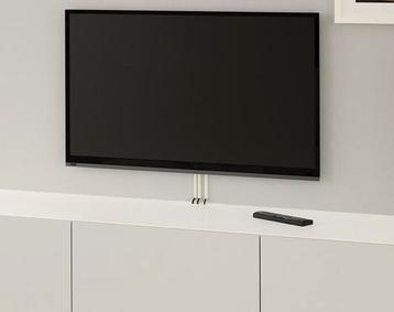 Glasplaat wit voor Ikea Besta tv meubel 180 x 40