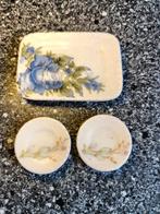 Dienblad en 2 bordjes - Miniaturen / Poppenhuizen, Ophalen of Verzenden, Nieuw, Poppenhuis