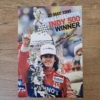 Foto 30 x 21 cm met originele handtekening Arie Luyendyk, Verzenden, Zo goed als nieuw, Formule 1