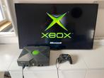 Xbox Original met controller en Fable, Spelcomputers en Games, Spelcomputers | Xbox Original, Ophalen of Verzenden, Zo goed als nieuw