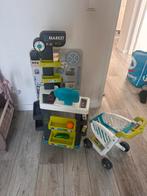 Smoby Speelgoed Supermarkt met Winkelwagentje, Kinderen en Baby's, Speelgoed | Speelkeukens, Ophalen, Zo goed als nieuw, Kunststof