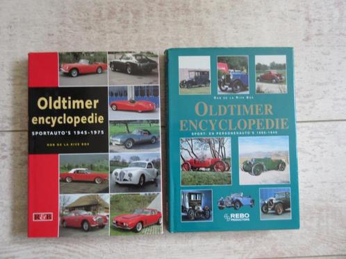 Oldtimer Encyclopedie 1886-1940 en 1945-1975, Boeken, Auto's | Boeken, Zo goed als nieuw, Algemeen, Ophalen of Verzenden