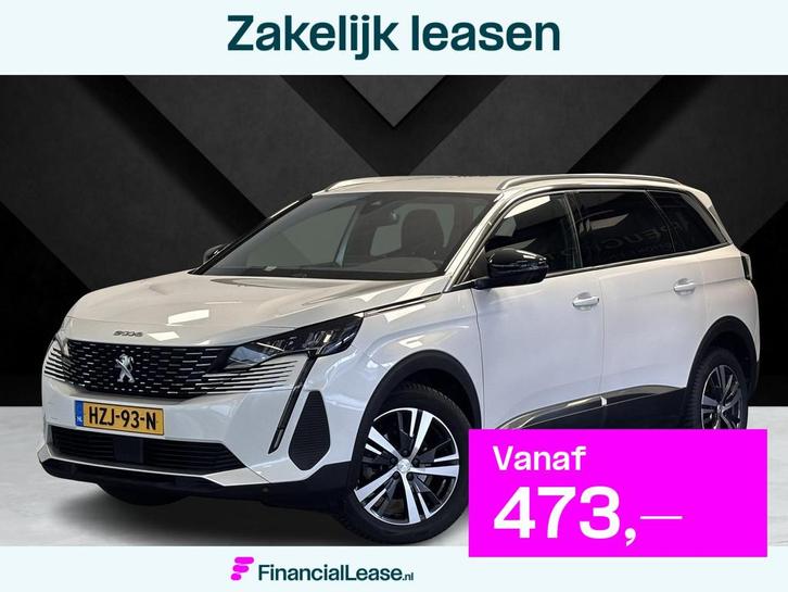 Peugeot 5008 Allure Pack Business 1.2 Turbo 130pk | STOELVER, Auto's, Peugeot, Bedrijf, Lease, Financial lease, ABS, Airbags, Airconditioning