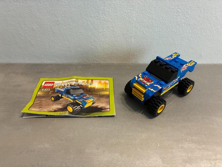 Lego 8303 Racers Demon Destroyer, Kinderen en Baby's, Speelgoed | Duplo en Lego, Gebruikt, Lego, Complete set, Ophalen of Verzenden