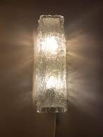 Vintage wandlamp van Kaiser Leuchten in Murano glas, Gebruikt, Mid Century Modern, Vintage design, Ophalen of Verzenden, Glas