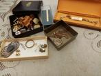 Lot oude sieraden, Verzenden, Overige materialen, Overige typen, Met edelsteen