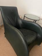 Donkergroene loge van Montis, Huis en Inrichting, Fauteuils, Ophalen, Gebruikt, Leer, Modern