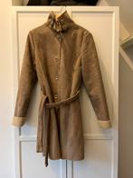 Jas suede look, Kleding | Dames, Jassen | Winter, Ophalen of Verzenden, Zo goed als nieuw, Bruin