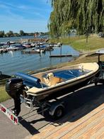 Sloep kruger 420 inc parsun 9.9pk 4 takt en trailer koopje, Watersport en Boten, Sloepen, Ophalen, 10 tot 30 pk, Zo goed als nieuw