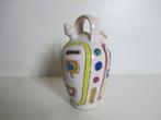 Kleurrijke keramische schenkkan stijl van Giovanni De Simone, Ophalen of Verzenden