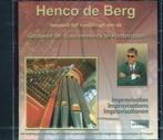 Henco de Berg  /    Improvisaties, Cd's en Dvd's, Cd's | Klassiek, Overige typen, Ophalen of Verzenden, Nieuw in verpakking