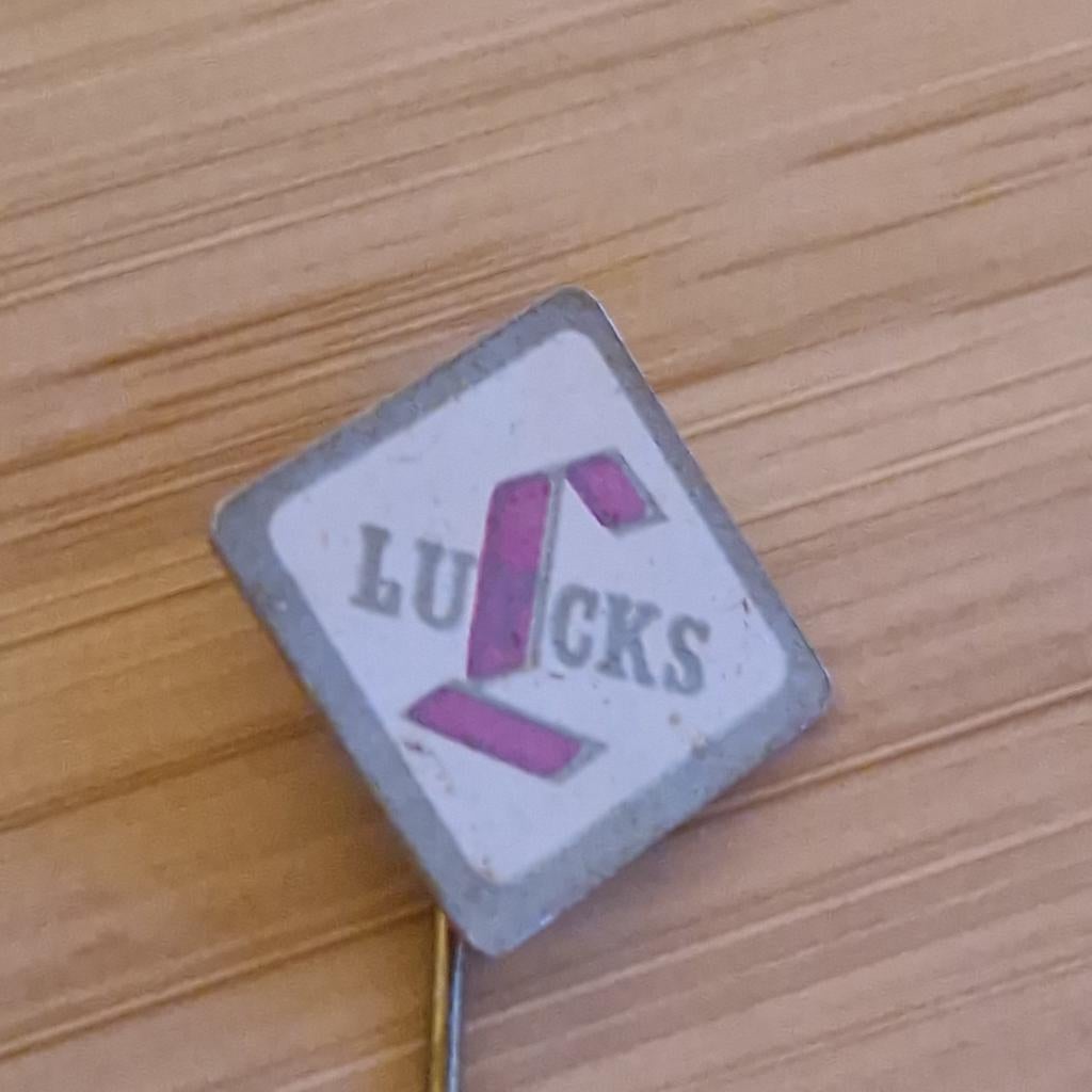 SPELDJE Luycks, Verzamelen, Speldjes, Pins en Buttons, Ophalen of Verzenden, Zo goed als nieuw, Merk