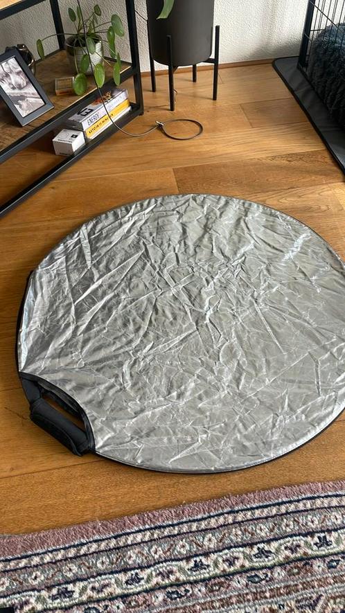 FalconEyes 3-in-1 Reflectiedoek – Goud/Zilver/Wit, Audio, Tv en Foto, Fotografie | Fotostudio en Toebehoren, Zo goed als nieuw