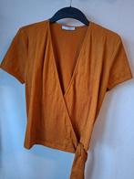 Okergele overslagtop van Zara - maat M, Maat 38/40 (M), Zara, Geel, Ophalen of Verzenden