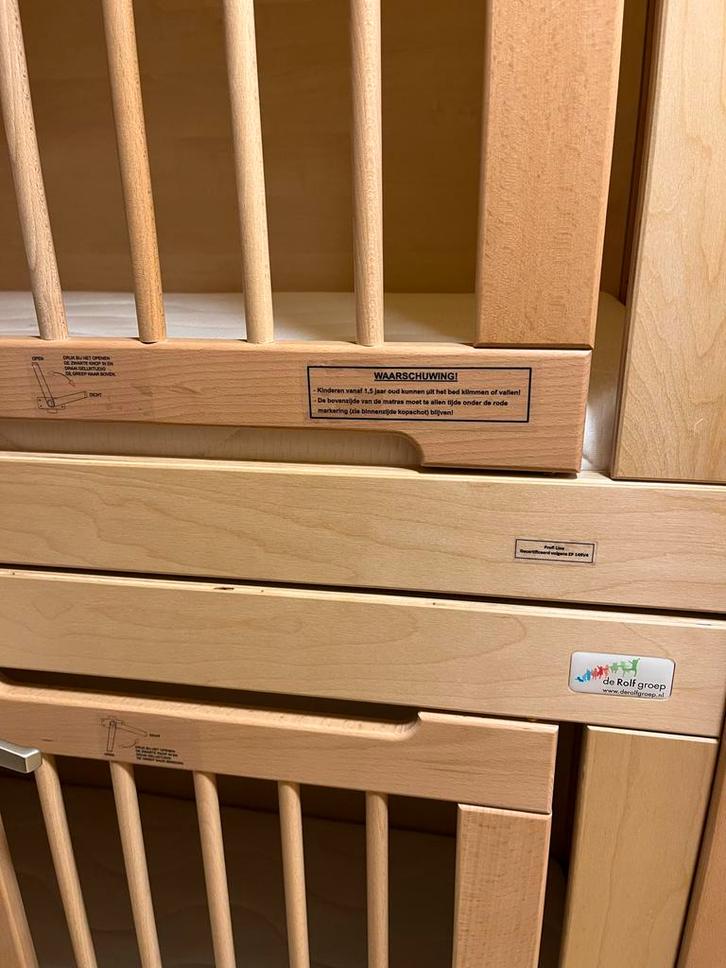 Nieuw Duo Stapelbed van Rolf groep Ledikant 120x60cm, Kinderen en Baby's, Babywiegjes en Ledikanten, Nieuw, Ledikant, Ophalen