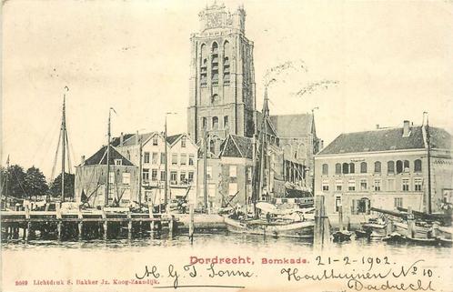 (379-064-019) Dordrecht Bomkade, Verzamelen, Ansichtkaarten | Nederland, Zuid-Holland, Verzenden