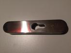Smalschild beslag HVN RVS PC ROZET 162x33MM SKG**, Ophalen of Verzenden, Zo goed als nieuw, Rvs, Klink of Kruk
