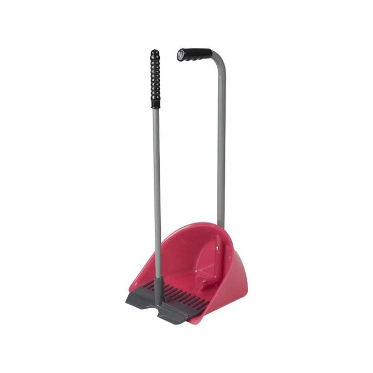 Hot pink roze en zwarte Horka Mini Mestboy, Dieren en Toebehoren, Paarden en Pony's | Verzorgingsproducten, Nieuw, Ophalen of Verzenden