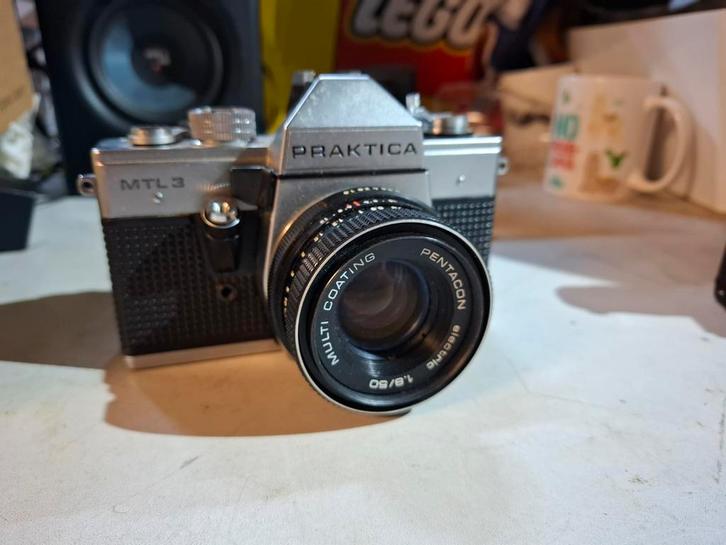 Praktica MTL3 Analoge Camera, Audio, Tv en Foto, Fotocamera's Analoog, Gebruikt, Spiegelreflex, Overige Merken, Ophalen of Verzenden