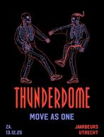 2 x thunderdome ticket €270,- jaarbeurs 13 december 2025, Twee personen, December