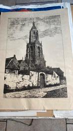Gravure Rhenen door borgman, Ophalen of Verzenden