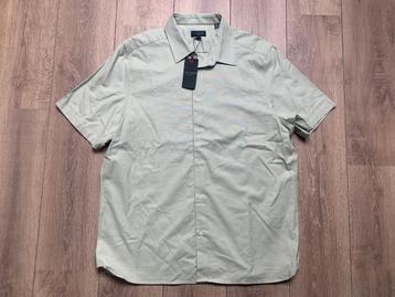 Ted Baker overhemden shirt NIEUW beige lt. groen 7= XXXL/56 beschikbaar voor biedingen