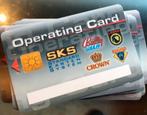 SKS operating card voor Duitse wandgokkast, Euro, Ophalen of Verzenden, Zo goed als nieuw