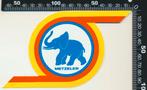 Sticker: Metzeler (1), Verzamelen, Ophalen of Verzenden, Zo goed als nieuw, Auto of Motor