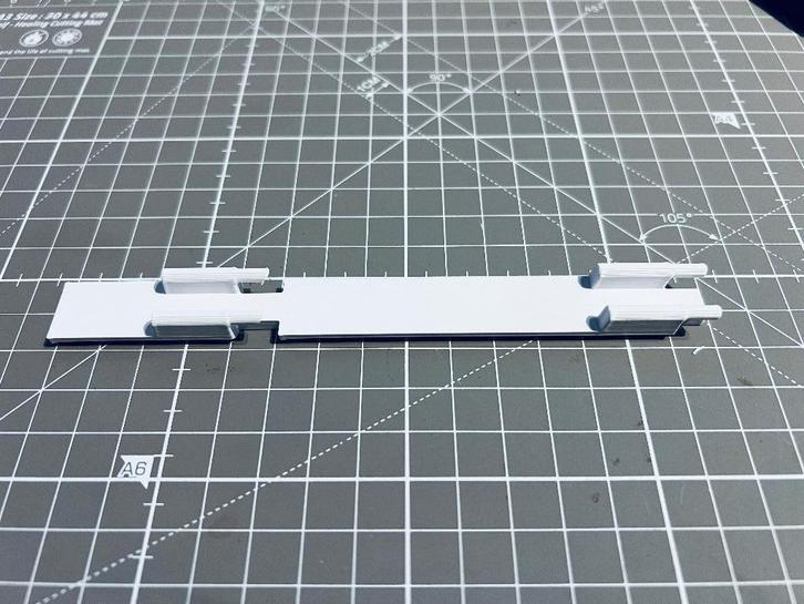 Scharnier Thetford cassete luik, set van 2 stuks, Caravans en Kamperen, Camper-accessoires, Zo goed als nieuw, Ophalen of Verzenden