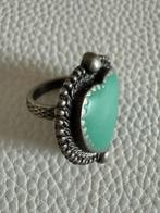 M032A/Vintage SCOOTER Paris Groene Hart ring 15 1/2, Overige materialen, Gebruikt, Verzenden, Kleiner dan 17