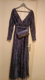 Galajurk maat 42  op maat te maken t.e.a.b, Galajurk, Blauw, Maat 42/44 (L), Ophalen of Verzenden