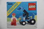 Lego Classic Town Construction 6504 Tractor, Ophalen of Verzenden, Gebruikt, Complete set, Lego
