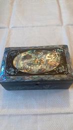 Parelmoer lakdoos China 1930, Ophalen of Verzenden