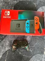 Nintendo Switch Compleet + Extra Controller, Overige genres, 2 spelers, Eén computer, Ophalen of Verzenden