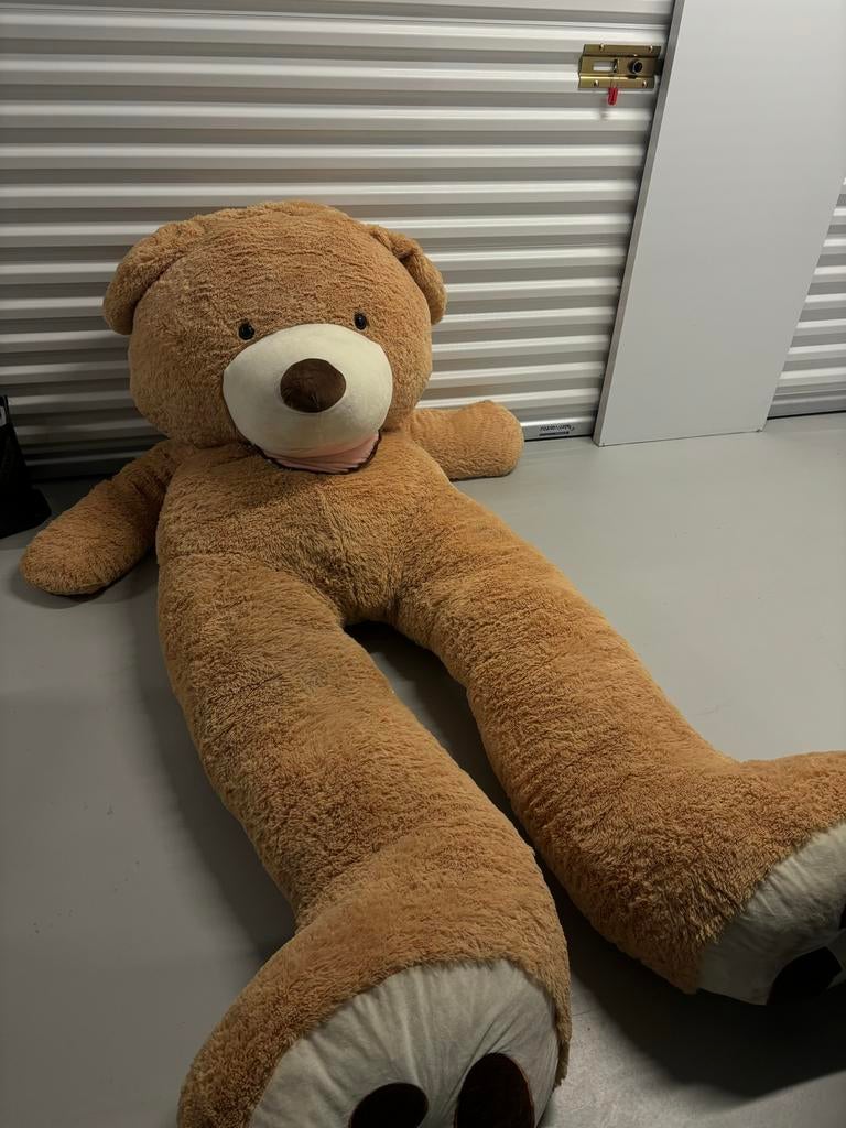 Mega Grote Teddybeer - Perfect voor Valentijnsdag!, Ophalen, Zo goed als nieuw, Beer